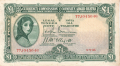 Ireland, Republic Of 1 Pound, Prefix 42J, 26.3.1934